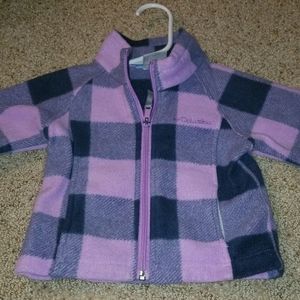 Size 2t Columbia zip up coat